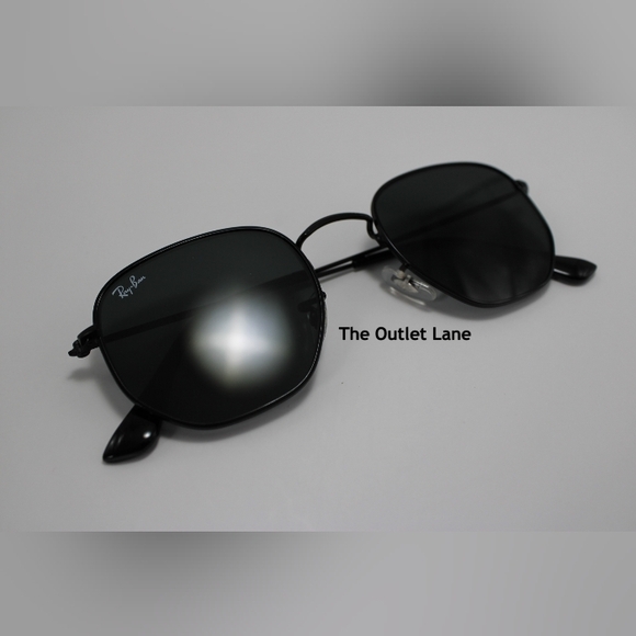 Model Display Ray-Ban Hexagonal Black RB3548N - Picture 7 of 16